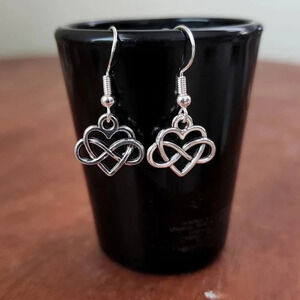 Infinity Heart Earrings